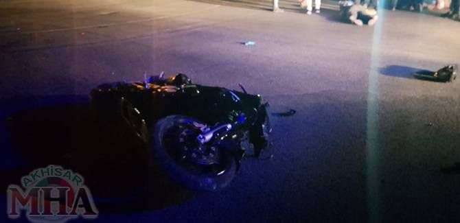 Motosiklet Kazası 2 Kişi Yaralandı