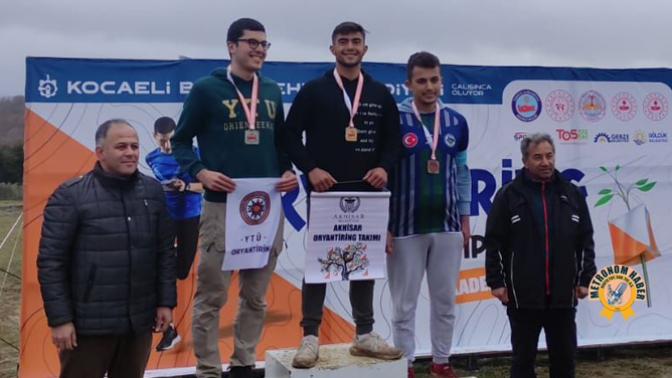 Akhisar Oryantiring Türkiye Şampiyonasından 1 Altın 2 Gümüş Madalya Çıkardı