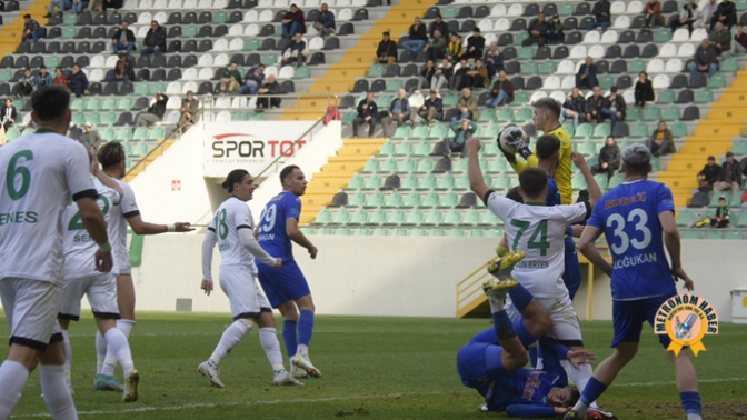 Akhisarspor Evinde Bursa Yıldırımspor’a 0-1 Kaybetti