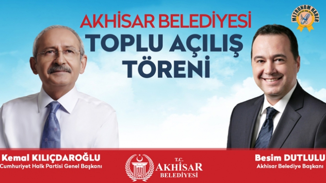 Kemal Kılıçdaroğlu 31 Mart’ta Akhisar’da