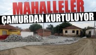 Ahmetli’de Mahalleler Çamurdan Kurtuluyor