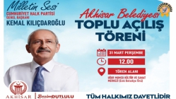 Chp Genel Başkanı Kılıçdaroğlu’nun Akhisar Programı Belli Oldu