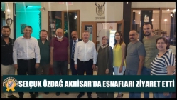 Gelecek Partisi Genel Başkan Yardımcısı Özdağ Akhisar’da Esnaf Ziyareti