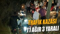 Turgutlu’da Kaza 1’i Ağır 3 Yaralı