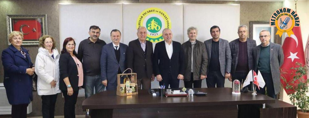 CHP MANİSA TEŞKİLATINDAN ATSO’YA ZİYARET CHP MANİSA TEŞKİLATINDAN ATSO’YA ZİYARET
