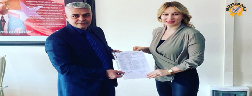 Pınar Gören Mazbatasını Aldı Pınar Gören Mazbatasını Aldı