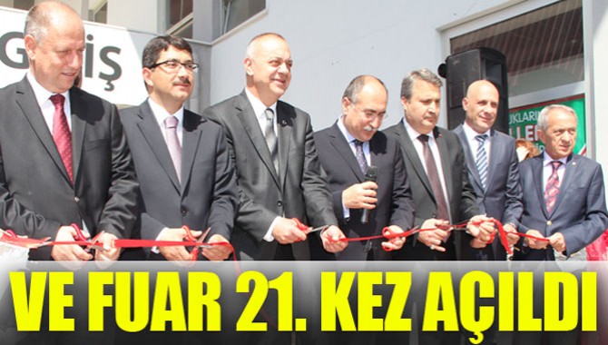 21. Mesir Fuarı Açıldı