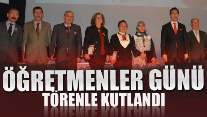 24 Kasım Öğretmenler Günü Törenle Kutlandı