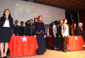 24 Kasım Öğretmenler Günü Törenle Kutlandı