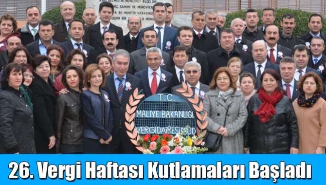 26. Vergi Haftası Kutlamaları Başladı