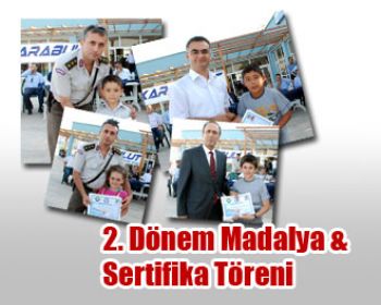 2. Dönem Madalya ve Sertifika Töreni Yapıldı !