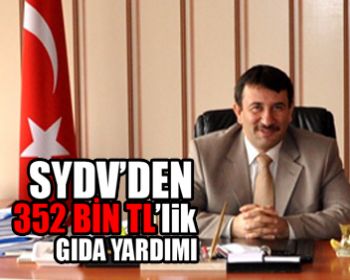 352,000,00 TLlik Gıda Yardımı !