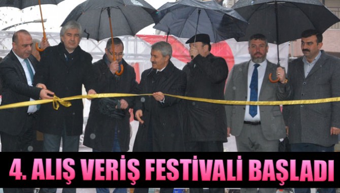 4. Alış Veriş Festivali Başladı