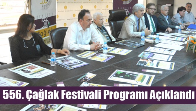 556. Çağlak Festivali Programı Açıklandı