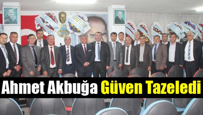 Ahmet Akbuğa Güven Tazeledi