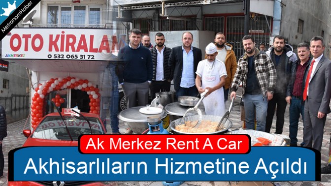 Ak Merkez Rent A Car hizmete açıldı.