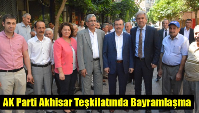 AK Parti Akhisar Teşkilatında Bayramlaşma