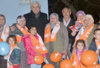 AK Parti Başkan Adayı Salih Hızlı; Köylerdeki Destekten Memnun