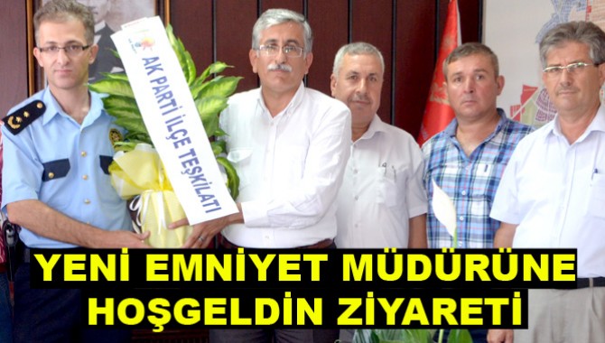 AK Parti’den Yeni İlçe Emniyet Müdürüne Ziyaret