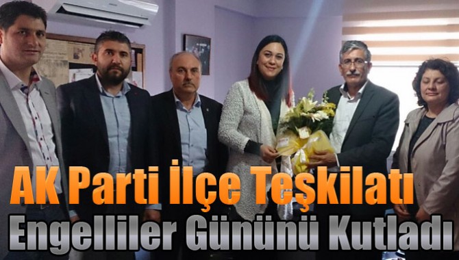 AK Parti İlçe Teşkilatı Engelliler Gününü Kutladı