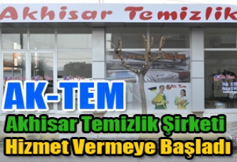 AK-TEM Akhisar Temizlik Şirketi Hizmet Vermeye Başladı