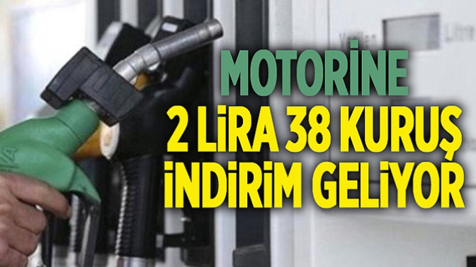 Akaryakıt fiyatlarında indirim yolda