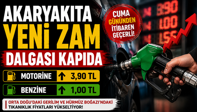 Akaryakıta Yeni Zam Dalgası Kapıda