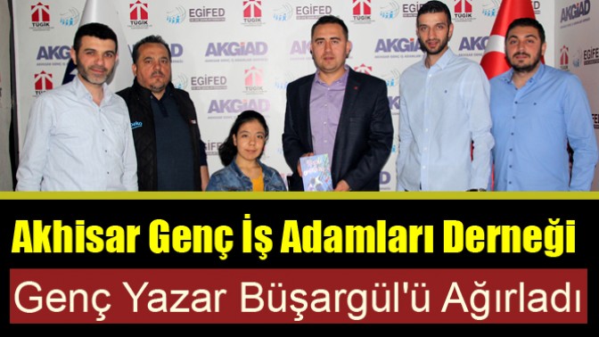AKGİAD, genç yazar Büşragülü ağırladı