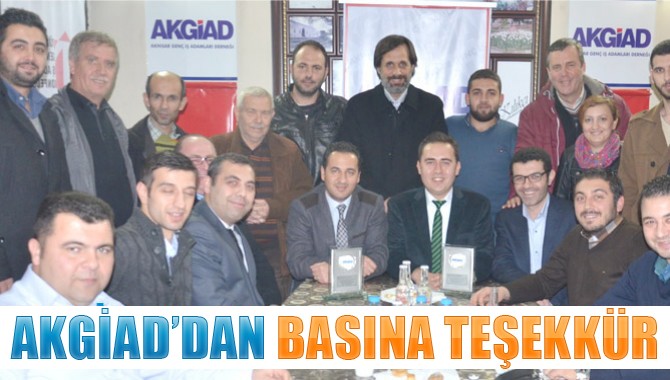 AKGİAD'dan Akhisar Basınına Teşekkür