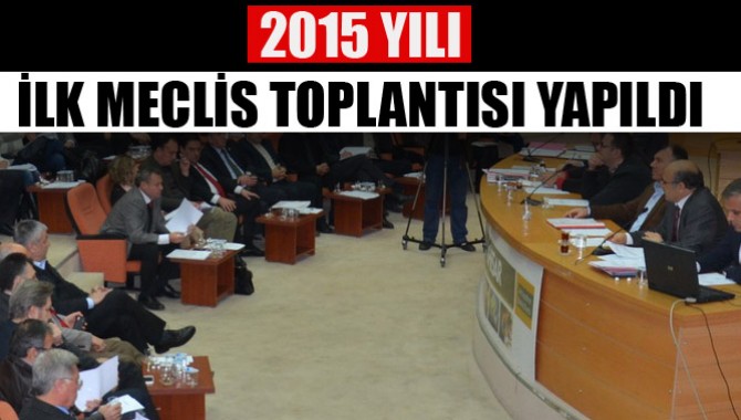 Akhisar Belediyesi 2015 Yılının İlk Meclis Toplantısı Yapıldı