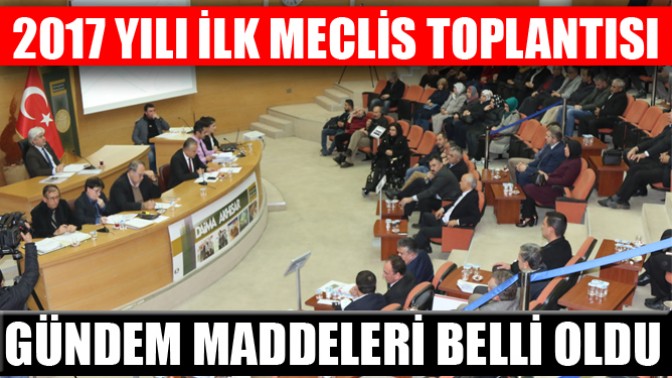 Akhisar Belediyesi 2017 Yılı İlk Meclis Toplantısı Gündem Maddeleri Belli Oldu