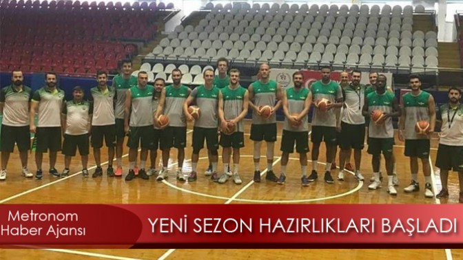 Akhisar Belediyespor basket takımı yeni sezon hazırlıklarına başladı