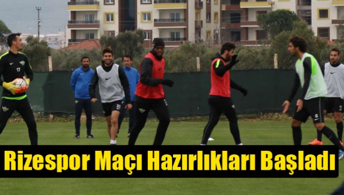 Akhisar Belediyespor, Çaykur Rizespor Hazırlıkları Başladı