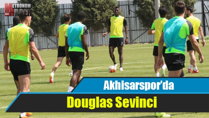 Akhisar Belediyespor’da Douglas Sevinci