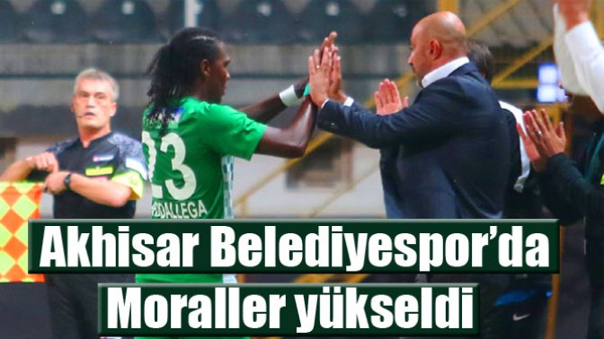 Akhisar Belediyespor’da moraller yükseldi