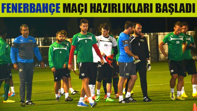 Akhisar Belediyespor, Fenerbahçe Maçı Hazırlıklarına Başladı