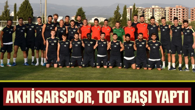 Akhisar Belediyespor, top başı yaptı