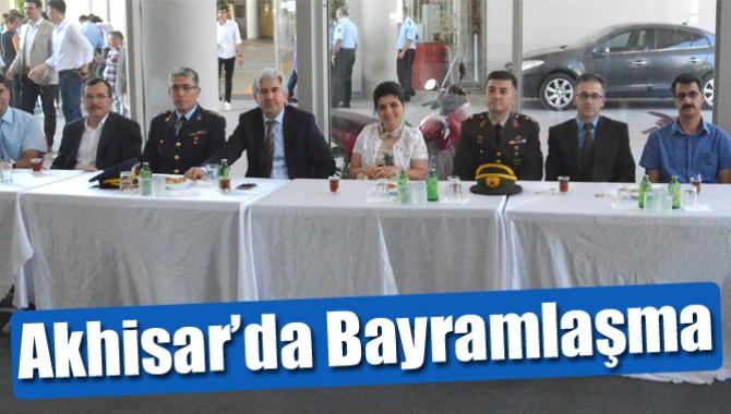 Akhisar’da Bayramlaşma