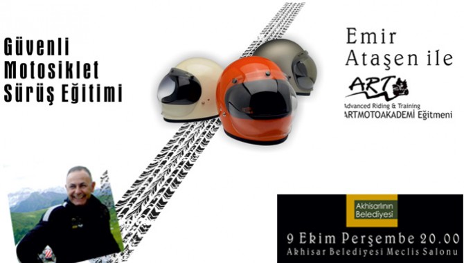 Akhisar’da Güvenli Motosiklet Sürüş Eğitimi Başlıyor