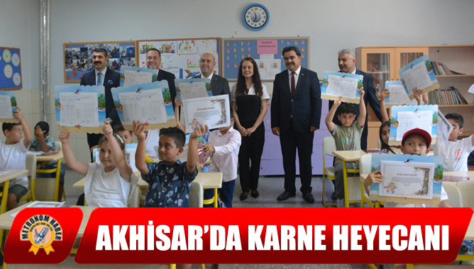 Akhisar’da Karne Heyecanı