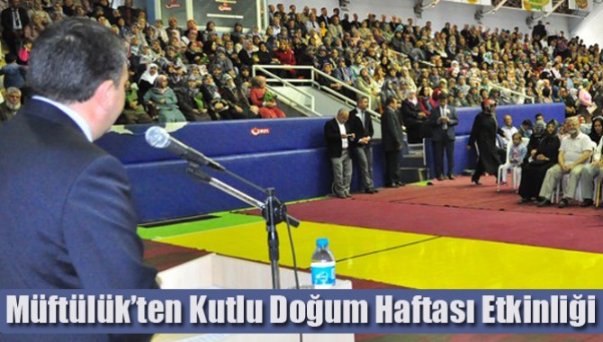 Akhisar’da Müftülükten Kutlu Doğum Haftası Etkinliği