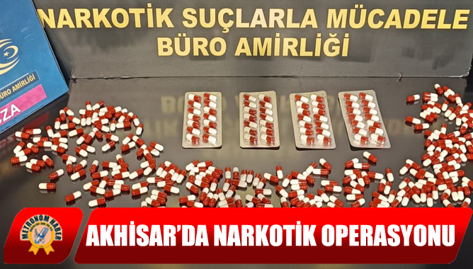 Akhisar’da Narkotik Operasyonu