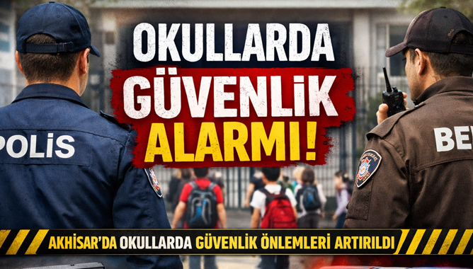 Akhisar’da Okullarda Önlemler Artırıldı