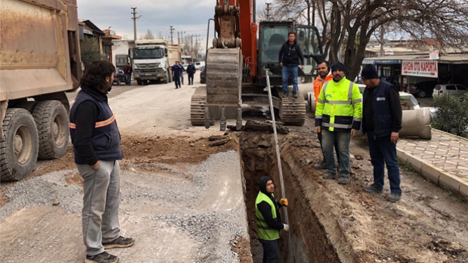 Akhisar’da Prestij Cadde Çalışmaları Hızla İlerliyor