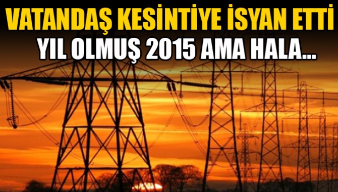 Akhisar’da Vatandaşın Elektrik Kesintisi Krizi