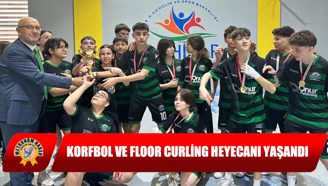 Akhisar Gençlik Merkezi'nde Korfbol ve Floor Curling Heyecanı Yaşandı