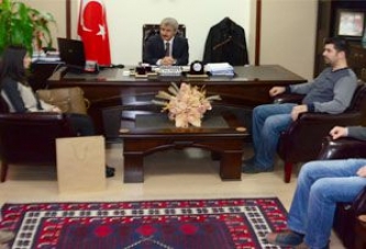 Akhisar Mimarlar Odası Kaymakam Peker’i Ziyaret Etti