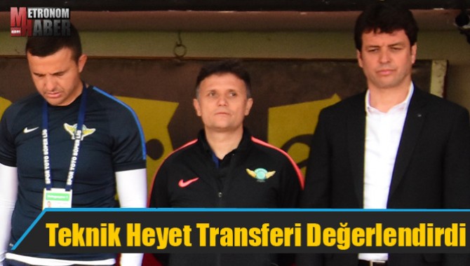 Akhisar Yönetimi ve Teknik Heyet Transferi Değerlendirdi