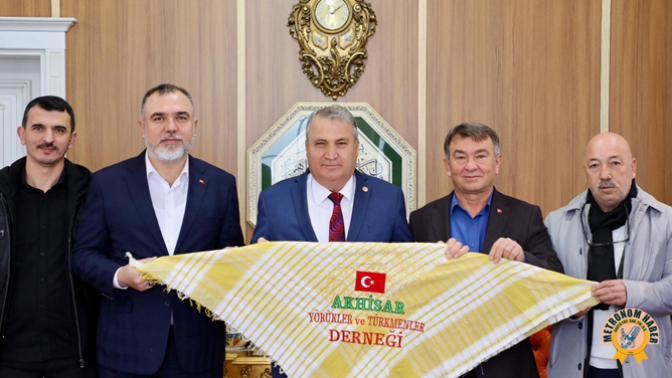 Akhisar Yörükler Ve Türkmenler Derneğinden Anlamlı Ziyaret