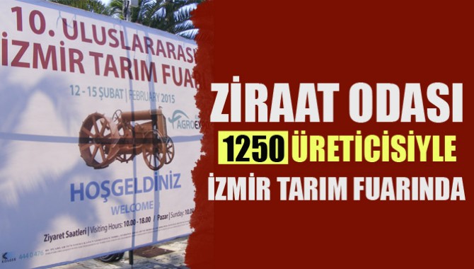 Akhisar Ziraat Odası 1250 Kişilik Üreticisi İle İzmir Tarım Fuarında